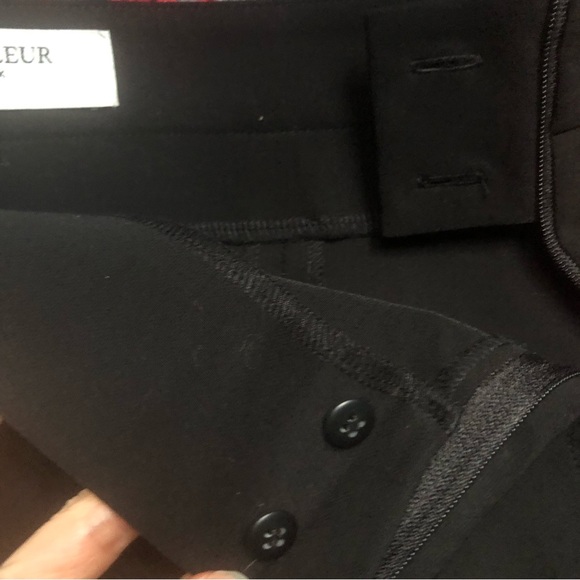 ❤️MM Lafleur Black Powerstretch Career Work Pants Size 0 - Picture 12 of 12